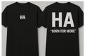 camiseta HA born for more