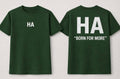 camiseta HA born for more
